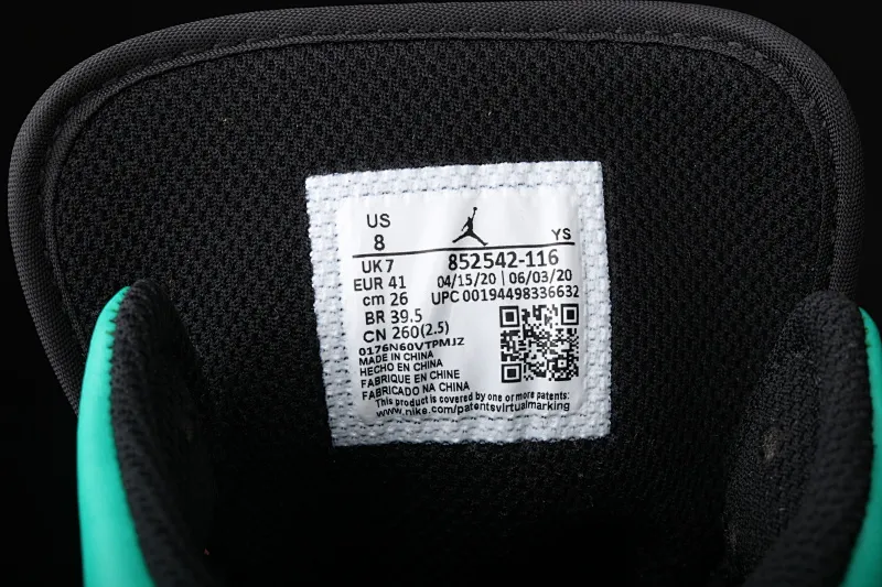 All categories Air Jordan Jordan series basketball shoes Air Jordan 1 Mid Air Jordan 1 Mid "South Beach" AJ1 Joe 1 New South Coast 852542-116